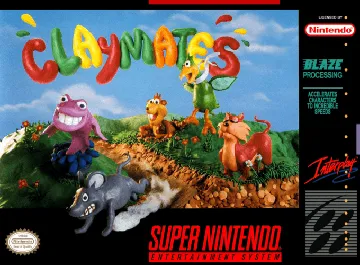 Claymates (USA) (Sample) box cover front